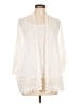 Ellos 100% Polyester Ivory Kimono Size L - photo 1