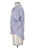 Como Blu 100% Rayon Blue Short Sleeve Blouse Size XS - photo 5