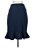 Agnes & Dora Solid Blue Formal Skirt Size S - photo 2