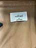 Wilfred 100% Polyurethane Brown Tan Long Sleeve Button-Down Shirt Size M - photo 7