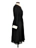 Zara Basic 100% Polyester Solid Black Casual Dress Size L - photo 4