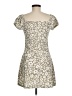 Ardene Print Ivory Tan Cocktail Dress Size M - photo 2