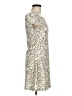 Ardene Print Ivory Tan Cocktail Dress Size M - photo 4