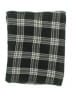 Prince & Fox Plaid Black Scarf One size - photo 2