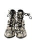 Sam Edelman Black Tan Ankle Boots Size 8 1/2 - photo 2