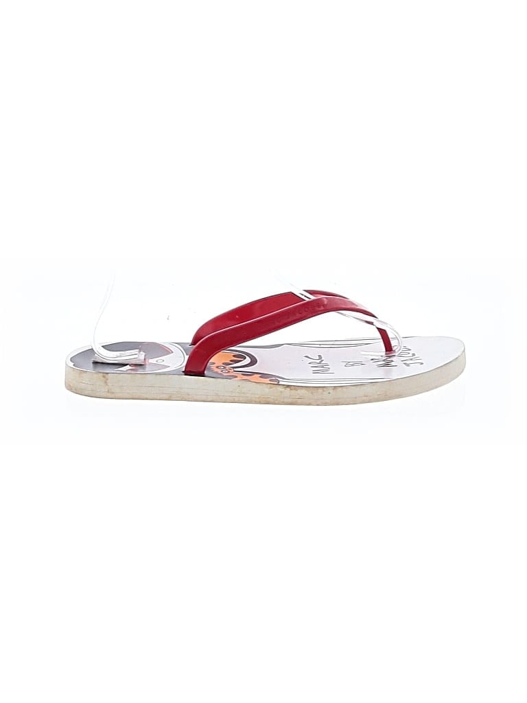 Pre-owned Marc By Marc Jacobs Flip Flops In White