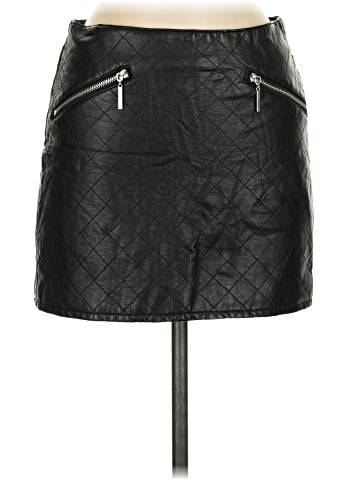 Divided by H&M Faux Leather Skirt (view 1)