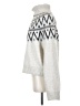 H&M Chevron-herringbone Silver Pullover Sweater Size XS - photo 5