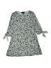 Ally B Animal Print Gray Dress Size 10 - 12 - photo 1