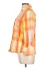 Foxcroft Orange 3/4 Sleeve Button-Down Shirt Size 10 - photo 5