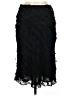 Jigsaw 100% Silk Black Silk Skirt Size 8 - photo 2