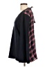 Ann Taylor LOFT Blue Black Pullover Sweater Size L - photo 5