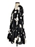 Alexis 100% Polyester Print Black Casual Dress Size XS - photo 5