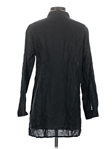 Garnet Hill 3/4 Sleeve Button-Down Shirt (view 2)