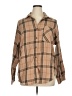 Berryou Plaid Tan Long Sleeve Button-Down Shirt Size XL - photo 1