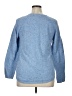 Karen Scott Blue Pullover Sweater Size L - photo 2
