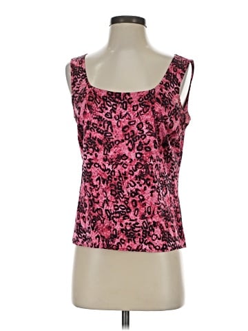 St. John Sleeveless Silk Top (view 1)