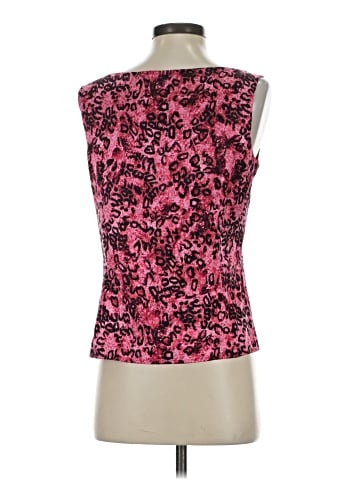 St. John Sleeveless Silk Top (view 2)