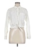 Universal Thread 100% Cotton Ivory Long Sleeve Blouse Size M - photo 1