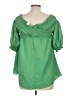 Oddi Green 3/4 Sleeve Blouse Size S - photo 2