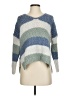 Altar'd State Color Block Blue Pullover Sweater Size S - photo 1