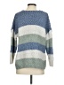 Altar'd State Color Block Blue Pullover Sweater Size S - photo 2