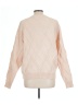 Unbranded 100% Polyester Pink Pullover Sweater Size L - photo 2