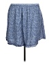 Old Navy 100% Polyester Paisley Blue Casual Skirt Size L - photo 2