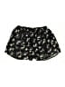 Hey Babe 100% Polyester Floral Black Shorts Size S - photo 1
