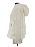 Varley 100% Polyester Ivory Faux Fur Jacket Size XS - photo 5