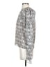 Magali Pascal Silver Long Sleeve Blouse Size XS - photo 5