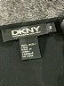 DKNY 100% Wool Solid Black Wool Skirt Size 8 - photo 4