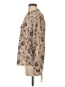 Calvin Klein 100% Polyester Paisley Tan Long Sleeve Blouse Size S - photo 5