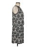 Veronica M. Paisley Gray Cocktail Dress Size M - photo 4