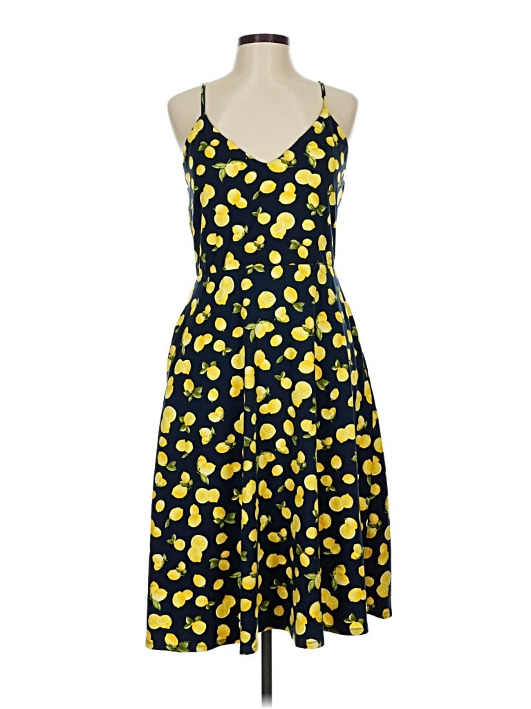Pre-owned Abound Casual Dress In Yellow