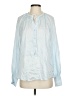 Raquel Allegra Blue Long Sleeve Blouse Size Sm (0) - photo 1