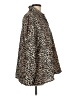 Reserved Animal Print Brown Long Sleeve Blouse Size L - photo 4
