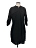 Calvin Klein 100% Polyester Solid Black Casual Dress Size XS - photo 1