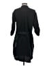 Calvin Klein 100% Polyester Solid Black Casual Dress Size XS - photo 2