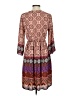 Daniel Rainn 100% Polyester Paisley Brown Burgundy Casual Dress Size XS - photo 2
