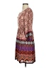 Daniel Rainn 100% Polyester Paisley Brown Burgundy Casual Dress Size XS - photo 5