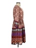 Daniel Rainn 100% Polyester Paisley Brown Burgundy Casual Dress Size XS - photo 4