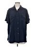 Unbranded Blue Short Sleeve Blouse Size 23 waist (estimated) - photo 1