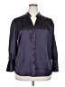 Lane Bryant 100% Polyester Black 3/4 Sleeve Blouse Size 18 - 20 Plus - photo 1
