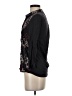 White Stuff Floral Black Long Sleeve Blouse Size 2 - photo 5