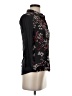 White Stuff Floral Black Long Sleeve Blouse Size 2 - photo 4