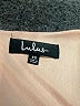 Lulus 100% Polyester Floral Gray Cocktail Dress Size XS - photo 7