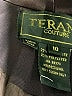 Terani Couture Purple Black Blazer Size 10 - photo 6