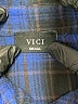 VICI Plaid Blue Long Sleeve Blouse Size S - photo 7