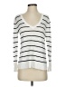 Banana Republic Stripes White Pullover Sweater Size XS - photo 1